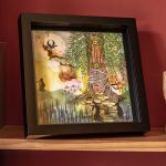 The Rabbit and the Hobbit Tree - artwork from Arrochar Crafts