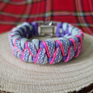 multi-coloured paracord bracelet - by Loch Lomond Paracord