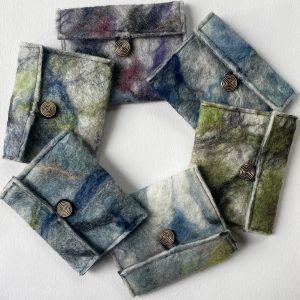 Handmade felted purses - by Ida Design