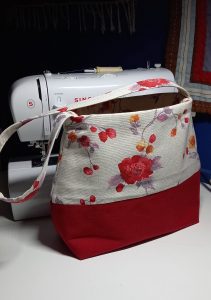Floral handbag - by Jeans Revisited
